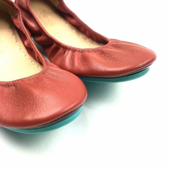 Tieks by Gavrieli Cardinal Red Ballet Flats 8 - Picture 7 of 8